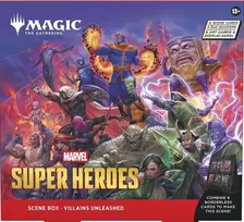 Wizards of the Coast Magic: The Gathering - Marvel Super Heroes Scene Box: Villains Unleashed
