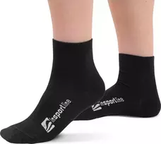 Vidutinio ilgio bambukinės kojinės inSPORTline Silvatic Mid AG+ antibakterinės – 3 poros