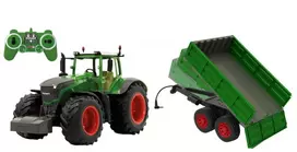 Maliko Rinkinio „Fendt 1050 RC“ traktorius (1:16) su nuotoliniu būdu valdoma „Jamara“ priekaba