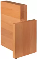 ARTELEGNO Magnetinis blokelis 6 peiliams, pagamintas iš buko medienos