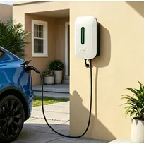 Įkrovimo stotelė 22kW su programėle ir type 2 laidu 5m ilgio