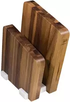 ARTELEGNO CARRARA magnetinis kaladėlė su marmuriniu pagrindu - ruda