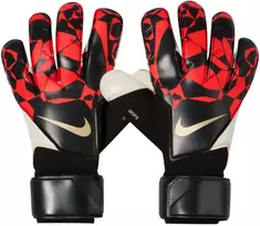 Nike Grip3 vartininko pirštinės, juodos, raudonos ir baltos spalvos HQ0256 010