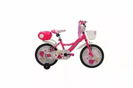 Bicycle Vaikiškas dviratis TopVelo EXP VISION PRINCESSE (Ratų dydis: 16, Rėmo dydis: 10) Rožinis