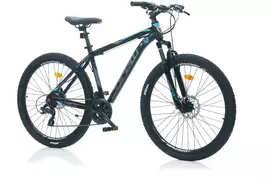 Mountain Kalnų dviratis TopVelo Corelli Felix 2.2, (ratų dydis: 24, rėmo dydis: 14) juodas/mėlynas