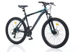 MTB Bicycle 26" Corelli MD TopVelo FELIX 2.0 Shimano, frame-15", juodas/turquoise-pilkas