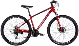 Frame Miesto dviratis TopVelo Formula THOR DD CS (Ratų dydis: 29, Rėmo dydis: 17) Raudonas / Sidabrinis