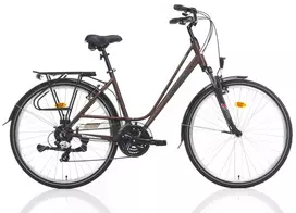 Frame Miesto dviratis TopVelo BROSTER MAVINE L (Ratų dydis: 700C, Rėmo dydis: 46 cm) Rudas