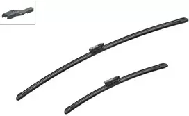 Valytuvų komplektas Bosch Aerotwin A121S, 700/425 mm