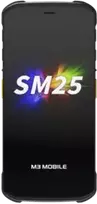 M3 Mobile SM25W, 2D, Camera, front camera, hot-swap, USB-C, BT, Wi-Fi (Wi-Fi), NFC, Android, GMS, juodas
