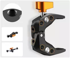 null Universalus Spaustuvas - K&F Concept MS15 Aliuminio Spaustuvas 60mm Atidarymas