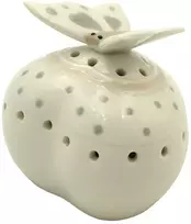 Keraminė dekoracija su drugeliu, h 9x9x8 cm