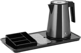Virdulys Elektrinis virdulys su padėklu 12L 1800 W juodas