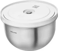 ZWILLING FRESH & SAVE Stalowa miska su dangteliu 1.75 ltr, sidabrinė