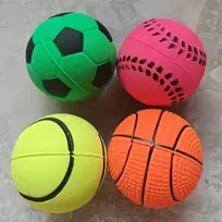 Dėlionė Hobilt Sportinis šokinėjantis kamuoliukas vaikams 6 cm (asorti)
