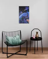 Abris Art Karoliukų siuvinėjimo rinkinys „Stebuklingas paukštis“ 25×45 cm