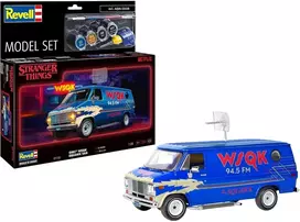 Revell Stranger Things GMC Squawk Van 1/25 surenkamas modelis rinkinys