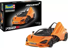 McLaren 750S plastikinis surenkamas modelis 1:24 su lipdukais Revell