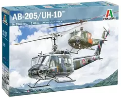 Italeri Bell AB-205/UH-1D SAR sraigtasparnio modelis 1/48