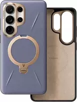 Dėklas Torras Ostand Q3 VegSkin, dark violetinė – Samsung Galaxy S26 Ultra