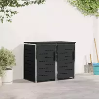 Atliekų dėžės saugojimas for 2 Bins 240L Nerūdijantis plienas