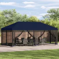 Sodo Paviljonas 6 x 3 m Mėlyna Poliesteris ir plienas 190 gsm