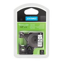 DYMO Ribbon S0718040 16957 12mm Black on White