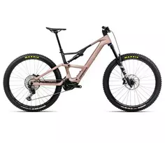 Orbea RISE LT M20 420W / Desert Rose - Carbon Raw (Matt) / elektrinis kalnų dviratis (M)