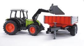 BRUDER Claas Nectis 267F tractor with front loader