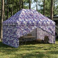 Pop-up Gazebo su 4 Šoninėmis Sienelėmis 2,9 x 4,3 m
