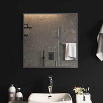 LED vonios veidrodis Skaidrus 60 x 60 cm grūdintas stiklas