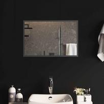 LED vonios veidrodis Skaidrus 60 x 40 cm grūdintas stiklas
