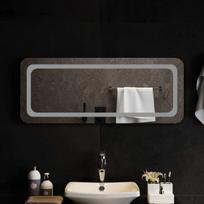 LED vonios veidrodis Skaidrus 100 x 40 cm grūdintas stiklas