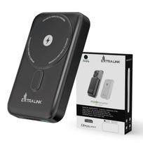 Extralink MagSafe 10000mAh Graphite Power Bank, 38.5Wh PD20W+15W USB-C USB-A