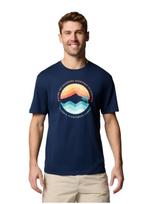 COLUMBIA Vyriški marškiniai, Columbia Path Lake II Graphic Tee 1934814468