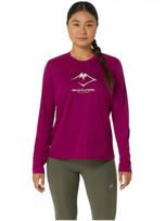 ASICS Moteriškas marškinėliai ilgomis rankovėmis, ASICS Fujitrail Logo LS Top 2012D042-500