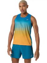 ASICS Vyriški marškiniai, ASICS Road Fade Singlet 2011D522-400