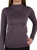 GYMHERO Moteriškas marškinėliai ilgomis rankovėmis, GymHero Longsleeve Seamless 767-MAUVE