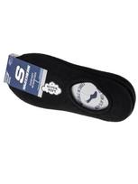 SKECHERS Vyriškos kojinės, Skechers 3pk Mens Non Terry No Show S112219-BLK