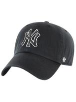 47 BRAND Unisex kepurė, 47 Brand New York Yankees MLB Clean Up Cap B-NLRGW17GWS-BKA