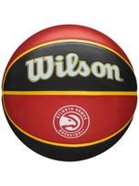 WILSON Unisex krepšinio kamuolys, Wilson NBA Team Atlanta Hawks Ball WTB1300XBATL
