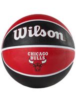 WILSON Unisex krepšinio kamuolys, Wilson NBA Team Chicago Bulls Ball WTB1300XBCHI