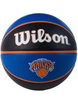 WILSON Unisex krepšinio kamuolys, Wilson NBA Team New York Knicks Ball WTB1300XBNYK