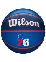 WILSON Unisex krepšinio kamuolys, Wilson NBA Team Philadelphia 76ers Ball WTB1300XBPHI