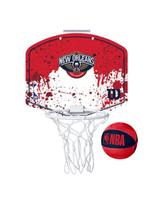 WILSON Unisex krepšinio lenta, Wilson NBA Team New Orleans Pelicans Mini Hoop WTBA1302NOP