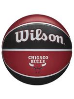 WILSON Unisex krepšinio kamuolys, Wilson NBA Team Chicago Bulls Box WZ4021501XP