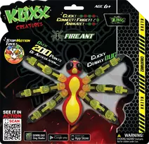 ZING KLIXX CREATUREZ skruzdėlė su besilankstančiom kojom,  KX120