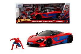 JADA MARVEL Spider-Man McLaren 720S automobilis su figūrėle, 9335764314R00
