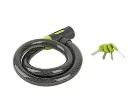 Author Cable lock ACL-85 C-Sleeve d.25x1000mm (black/green)