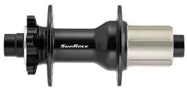Galinė įvorė SunRace HBMX82 12x142mm Disc 6-bolt Alu 8-speed 32H